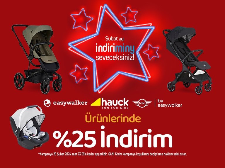 Easywalker & MINI by Easywalker & Hauck %25 İndirim