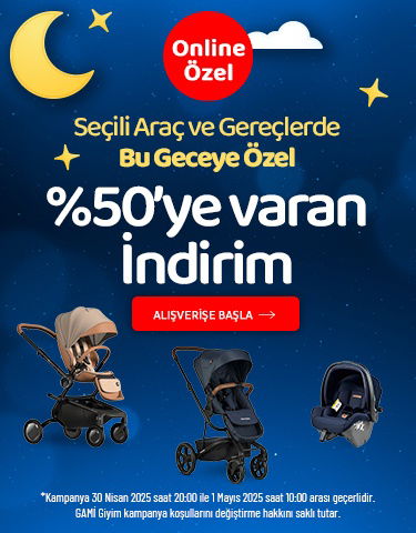 Seçili Araç Gereçlerde %50'ye Varan İndirim-Gece Kampanyası
