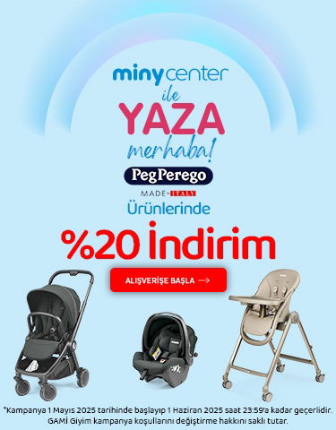 Peg Perego Markalı Ürünlerde %20 İndirim