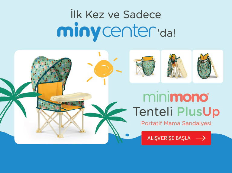 Minimono Plus Tenteli Portatif Mama Sandalyesi