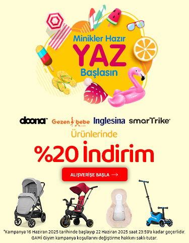 Doona, Inglesina, Gezenbebe ve Smartrike Markalı Ürünlerde %20 İndirim