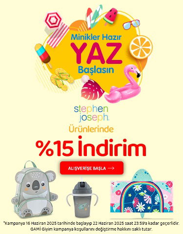 Stephen Joseph Markalı Ürünlerde %15 İndirim
