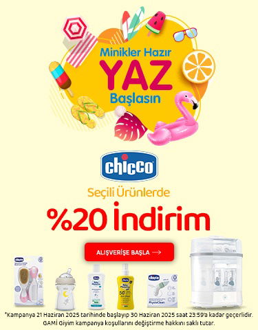 Seçili Chicco Markalı Ürünlerde %20 İndirim