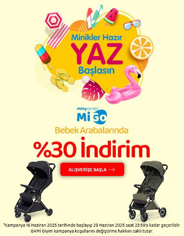 Minycenter Mi Go Bebek Arabasında %30 İndirim