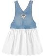 Küçük Kız Çocuk Denim Salopet Elbise Mavi 192136757528 | Carter’s