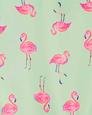 Kız Çocuk Flamingo Desenli Mayo Yeşil 192136981503 | Carter’s