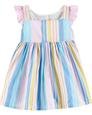 Kız Bebek Çizgili Kolsuz Elbise 194133051630 | Carter’s