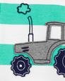 Erkek Çocuk Traktör Nakışlı Uzun Kollu Uyku Tulumu 194133979743 | Carter’s