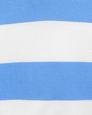 Erkek Bebek Çizgili Kısa Kollu Polo Yaka Body Mavi 194133036514 | Carter’s