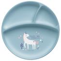  Silikon Alıştırma Tabağı Unicorn 6 Ay+