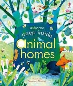  3 Boyutlu İngilizce Kitap Peep Inside Animal Homes 3 Yaş+