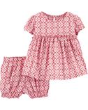 Kız Bebek Şort Bluz Set 2'li Paket 192136969068 | Carter’s