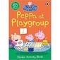  Peppa Pig İngilizce Kitap Peppa at Playgroup Sticker 3 Yaş+