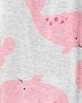 Kız Bebek Balina Desenli Kolsuz Kısa Tulum 194135003828 | Carter’s