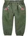Kız Bebek Kısa Kollu Bluz Pantolon Set 2'li Paket 194133202025 | Carter’s