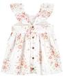 Kız Bebek Çiçekli Kolsuz Elbise Ekru 194135060265 | Carter’s