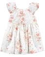 Kız Bebek Çiçekli Kolsuz Elbise Ekru 194135060265 | Carter’s