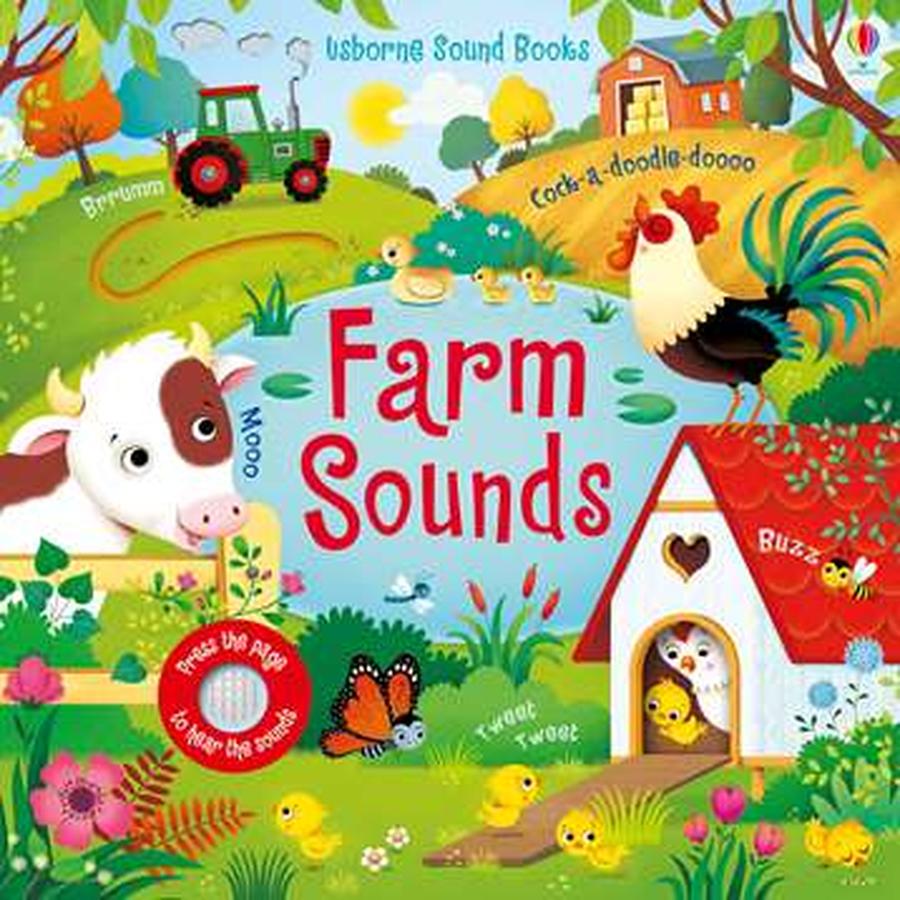 Sesli İngilizce Kitap Farm Sounds 3 Yaş+