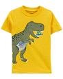 Erkek Çocuk Dinozor Baskılı Kısa Kollu Tişört Sarı 194133832529 | Carter’s