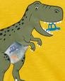 Erkek Çocuk Dinozor Baskılı Kısa Kollu Tişört Sarı 194133832529 | Carter’s