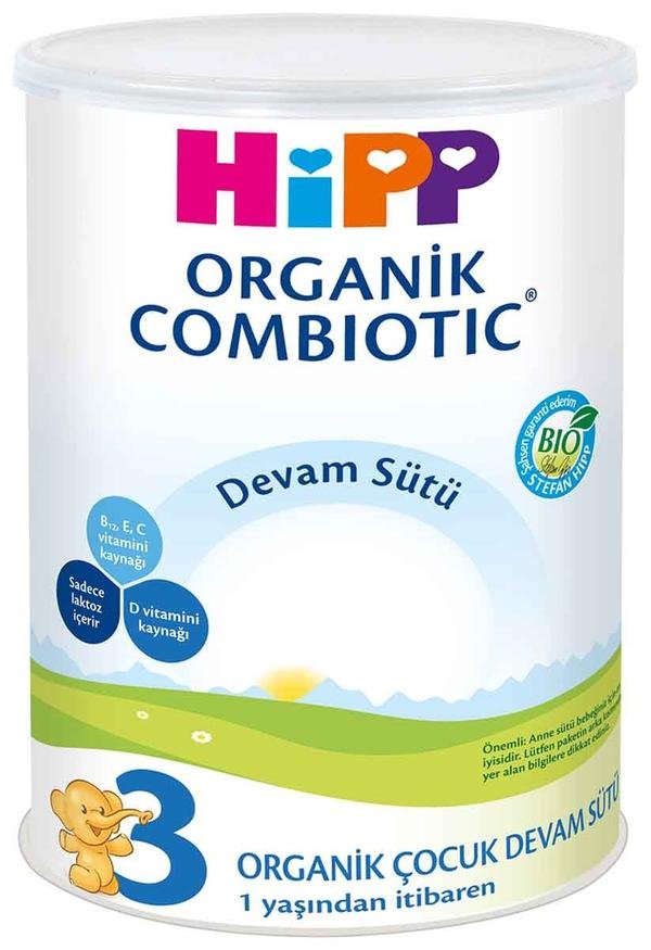  Hipp 3 Organik Combiotic Devam Sütü 350 gr