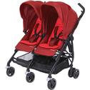  Dana İkiz Bebek Arabası Vivid Red Kırmızı