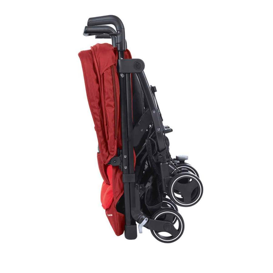  Dana İkiz Bebek Arabası Vivid Red Kırmızı