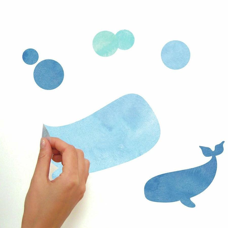  I WHALE ALWAYS LOVE YOU DECALS PEEL & STICK