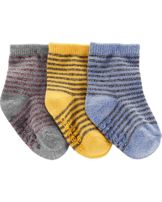 Erkek Çocuk Soket Çorap 3'lü Paket 889802122949 | Carter’s