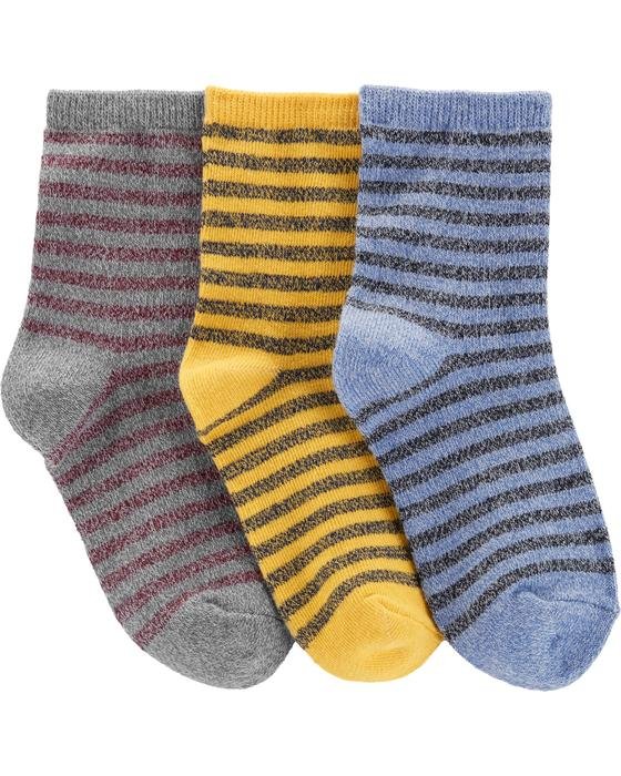 Erkek Çocuk Soket Çorap 3'lü Paket 889802122949 | Carter’s