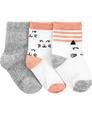 Kız Bebek Soket Çorap 3'lü Paket 194133577154 | Carter’s
