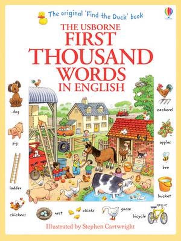  First Thousand Words In English 5 Yaş+