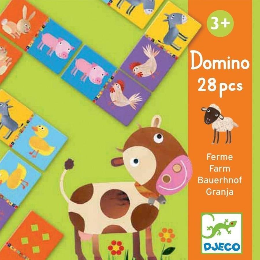  Domino Puzzle Domino Farm 3 Yaş+