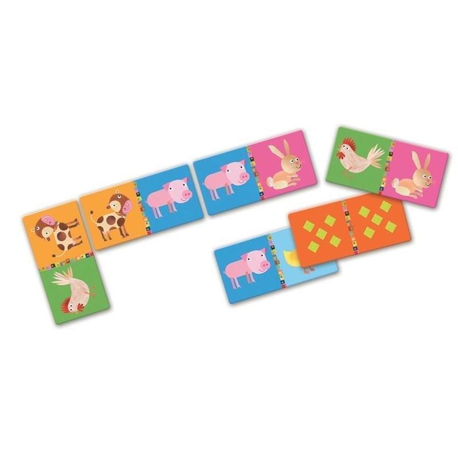  Domino Puzzle Domino Farm 3 Yaş+