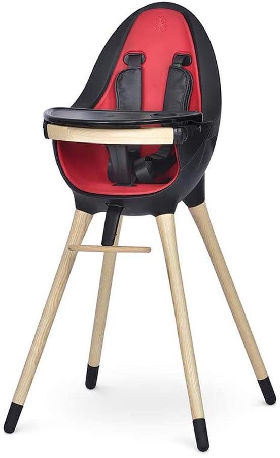  Eggy Mama Sandalyesi Siyah/Kırmızı 6 Ay+