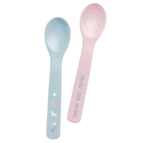  Silikon Mama Kaşığı Unicorn 2' Li 6 Ay+