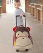  Çocuk Tekerlekli Çanta Maymun Kahverengi