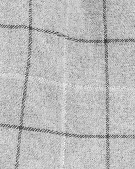 Kız Bebek Ekose Bluz Tayt Set Uzun Kollu 2'li Paket Gri 194135724808 | Carter’s