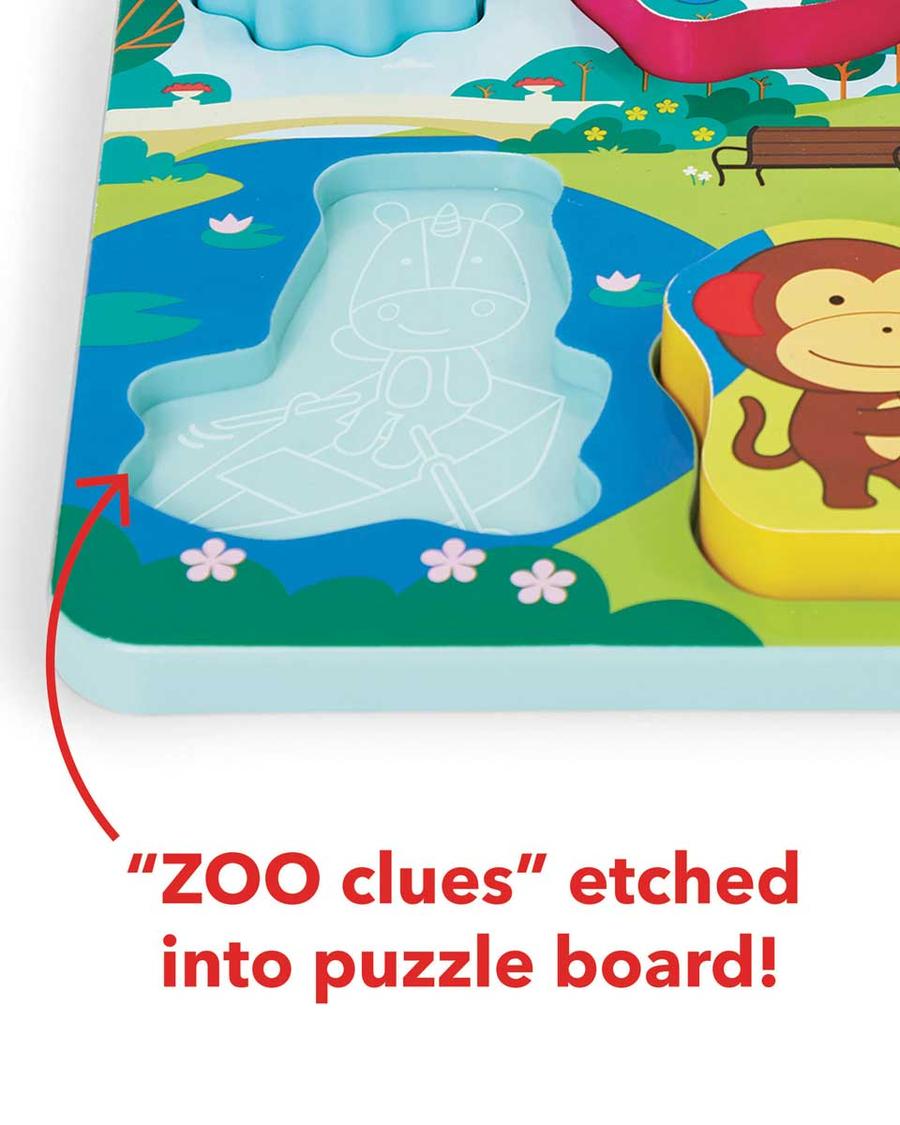  Zoo 3 Boyutlu Eşleştirme Oyunu Parktaki Dostlar 9 Parça Set 12 Ay+