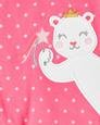 Kız Çocuk Kedi Desenli Uzun Kollu Patikli Uyku Tulumu 194133542794 | Carter’s