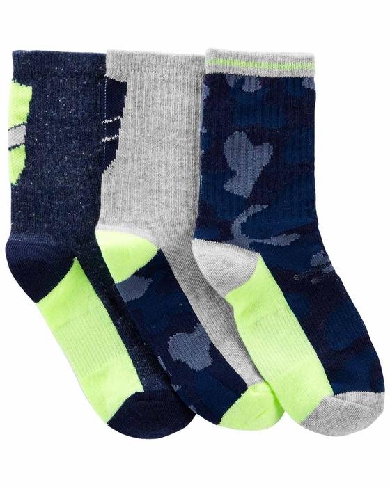 Erkek Çocuk Soket Çorap 3'lü Paket 194135501263 | Carter’s
