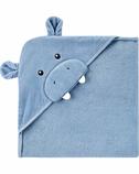 Erkek Bebek Hipopotan Figürlü Banyo Havlusu Mavi 194135321113 | Carter’s