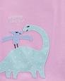 Kız Çocuk Dinozor Desenli Uzun Kollu Pijama 4'lü Paket 194135419483 | Carter’s