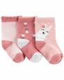 Kız Çocuk Soket Çorap 3'lü Paket Pembe 194135499829 | Carter’s