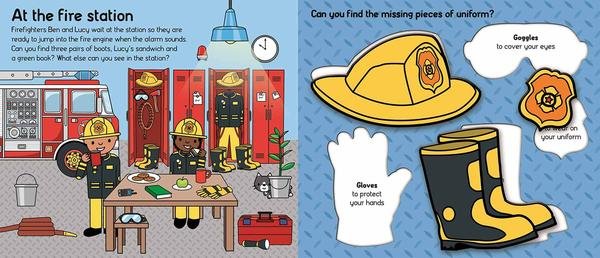  Firefighter: Let's Pretend Sets Board book 3 Yaş+