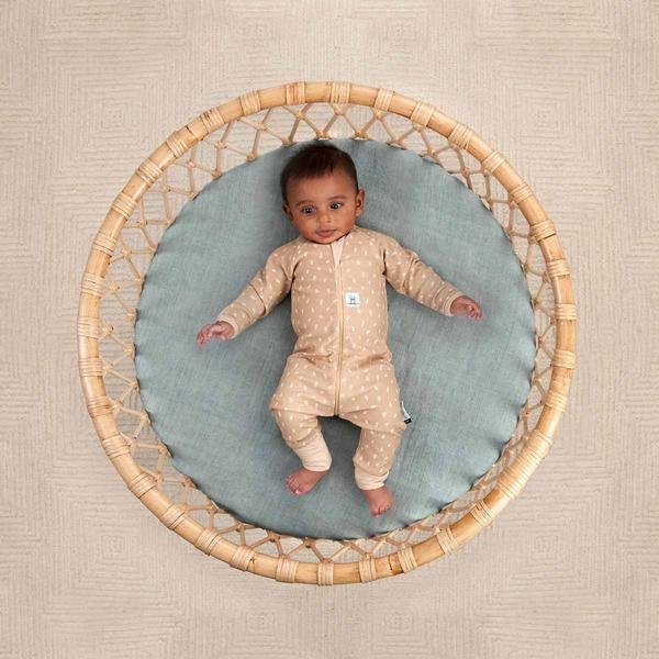  Kız Bebek Organik Organik Pamuklu Pijama Tulum (1.0 TOG) Sarı
