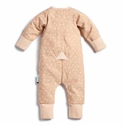  Kız Bebek Organik Organik Pamuklu Pijama Tulum (1.0 TOG) Sarı
