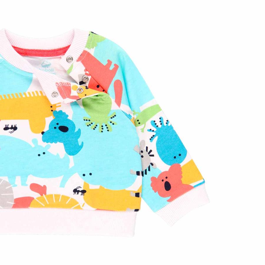  Erkek Bebek Pamuk Sweatshirt