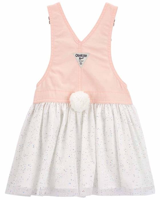 Kız Bebek Salopet Elbise Pembe 194135844872 | Carter’s