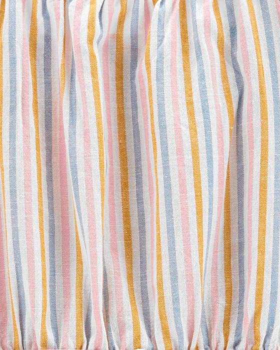 Kız Çocuk Çizgi Desenli Elbise 194135863552 | Carter’s